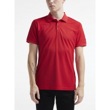 Craft Sport Polo Core Unify (functional recycled polyester) red Men